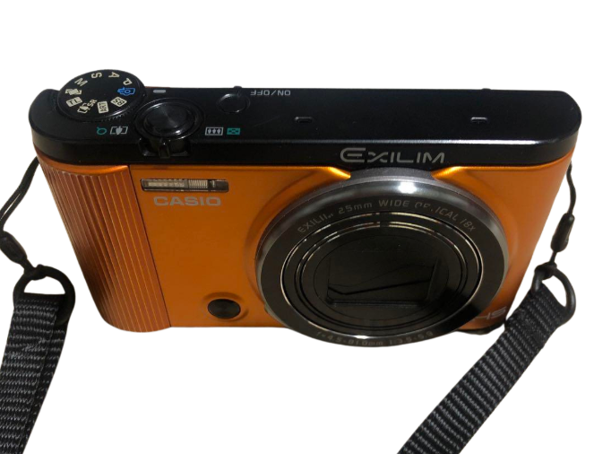 CAS IO EX-ZR1600 /FUJIFILMF750EXR CAS IO EX-ZR1600 /FUJIFILMF750EXR CASIO EXILIM EX-ZR1600 Orange