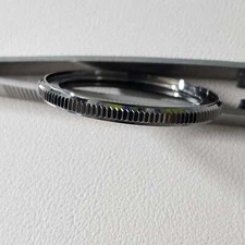 Bezel COIN EDGE SKX007 / Gunmetal Polished SKX SKX007 SKX009 SRPD SEIKO 