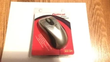 OPTICAL USB 2.0 3-BUTTON WHEEL MOUSE  800 DPI RESOLUTION ERGONOMIC DESIGN