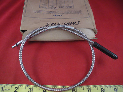 Banner IAMM.442S Sensor Fiber Optic Cable Stainless Steel SS Glass 20184 Nib New