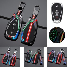 Zinc Alloy Silicone Car Key Case Cover For Chevy Malibu Cruze Traverse Camaro