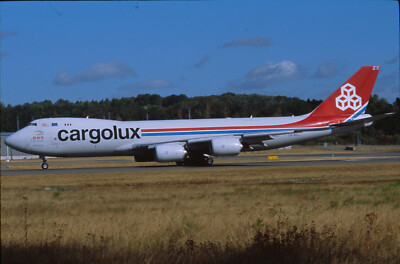 ZRH11  Original aircraft slide/Dia  Cargolux B747 LX-VCJ