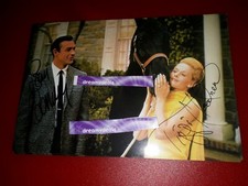 Sean Connery And Tippi Hedren Signed Picture MARNIE 4x6