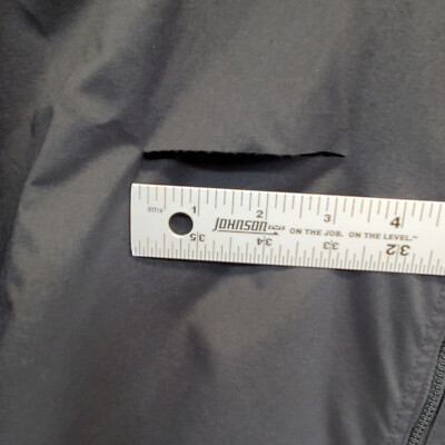 Madewell Mens Bomber Jacket Fleece Lined Black Size XS Pockets New