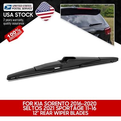 Waterproof  12''' Super Clean Windshield Rear Wiper Blade Set OEM # replace