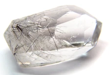 IP-2 Tourmalinated Quartz 100.15ct 37x23x18mm Black needles Free Form