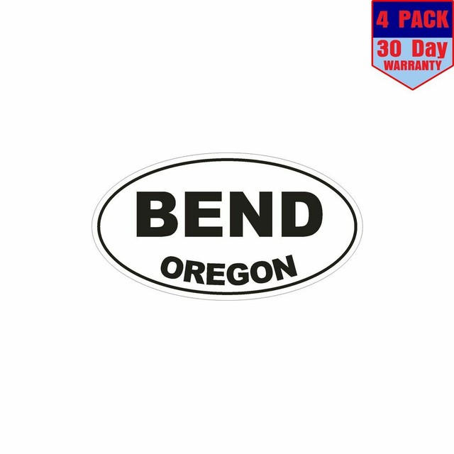 Bend Oregon 4 pack 4x4 Inch Sticker Decal eBay
