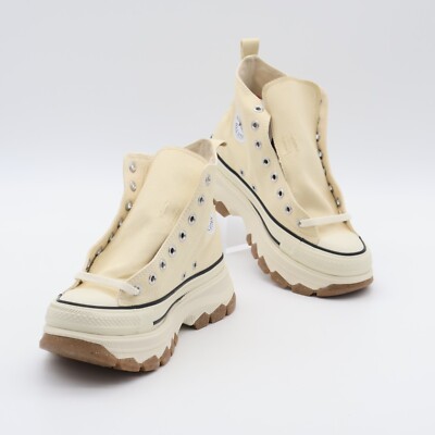 シューズ Kojistar1031 31310811 Converse All Star Trekwave Z Hi Butter White Cream