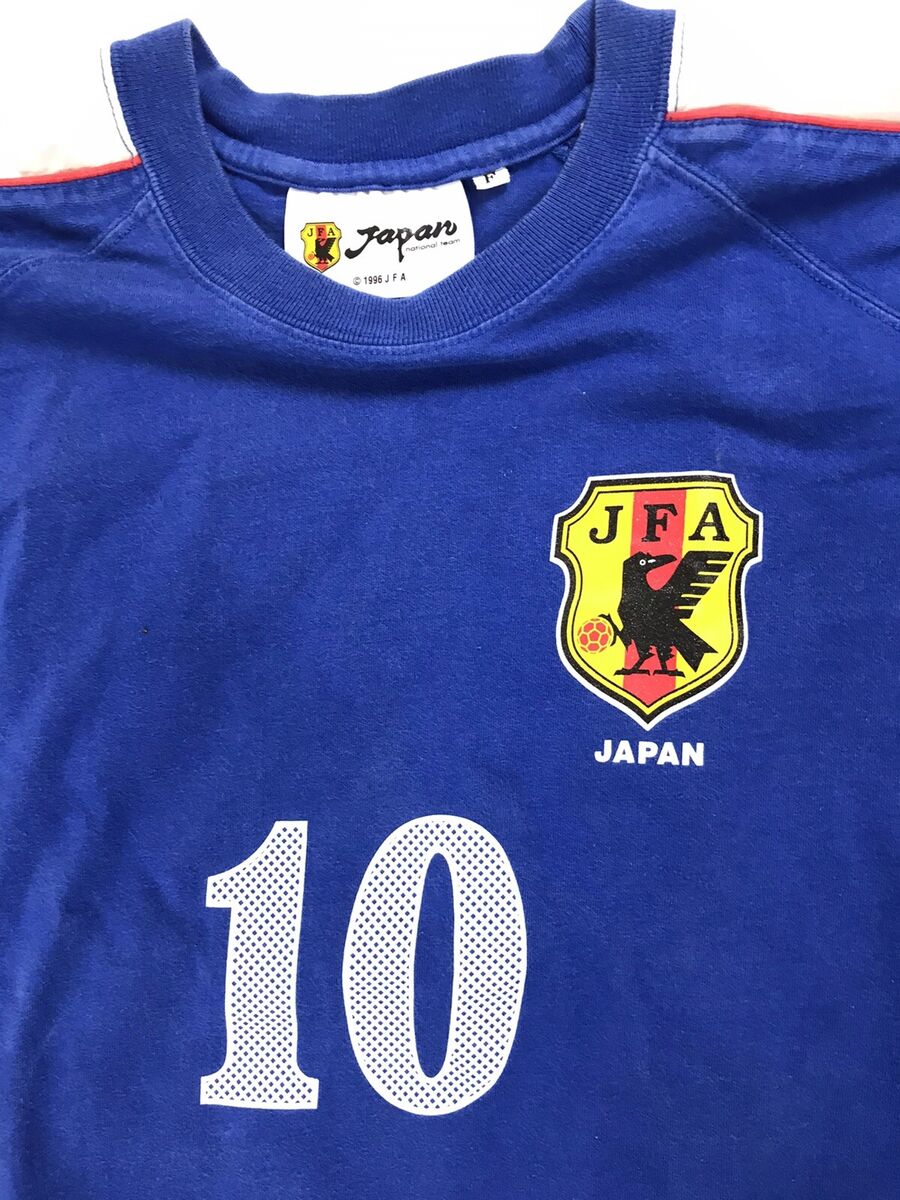 VTG JFA JAPAN NATIONAL TEAM Men's Soccer T Shirt NAKAMURA VTG JFA JAPAN NATIONAL TEAM Men's Soccer T Shirt NAKAMURA