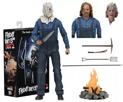 NECA Friday The 13th Part 2 Jason Voorhees Ultimate Action NECA Friday The 13th Part 2 Jason Voorhees Ultimate Action