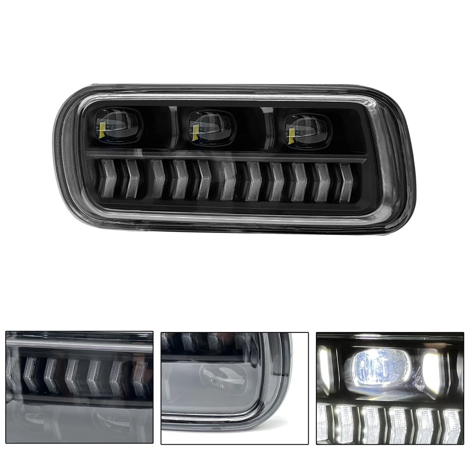 Luces antiniebla LED para Ford F-150 2004 2005 2006 luces de parachoques delanteras con DRL + cableado Foto 4 de 4