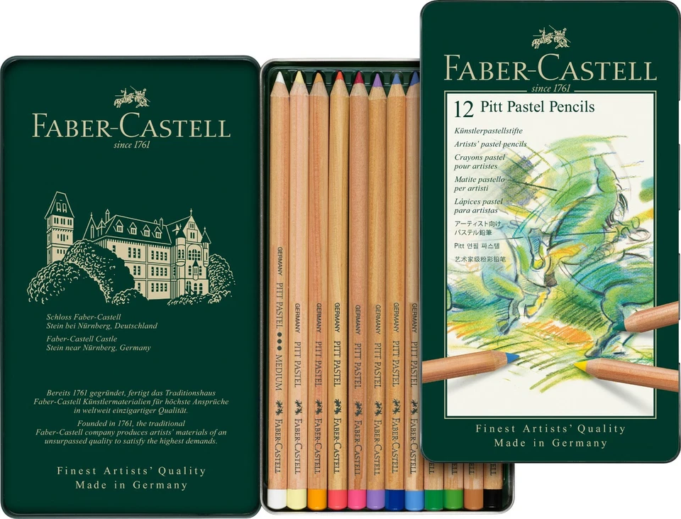 Faber Castell Pitt Pastel Künstlerpastellstifte Pastelstifte 12er 24er 36er Set - Bild 1 von 1