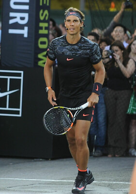  Nike Challenger Premier Rafa Crew Top, US Open 2015 ~ Herren 2XL ~ 685226-010 