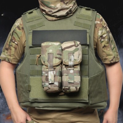 Russia Double AK Clip Bags Pouch Accessory Package MOLLE for SMERSH Sbruya