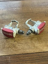 Vintage Look Clipless Pedals English Threads 80s 90s Road Bike Trek 660