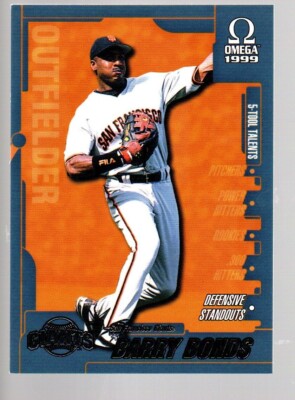 1999 Pacific Omega 5-Tool Talents #28 Barry Bonds