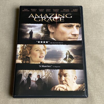 Amazing Grace (DVD 2006) Historical Epic British Slave Trade Parliament Gruffudd
