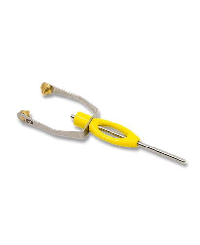 LOON OUTDOORS ERGO BOBBIN THREAD HOLDER MATTE YELLOW FLY TYING TOOL 