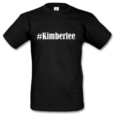 T-Shirt #Kimberlee Hashtag Raute für Damen Herren und Kinder