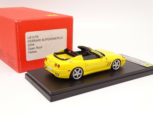 Looksmart 1/43 - Ferrari Superamerica 2004 Open Dach Gelb - Imagen 2 de 2