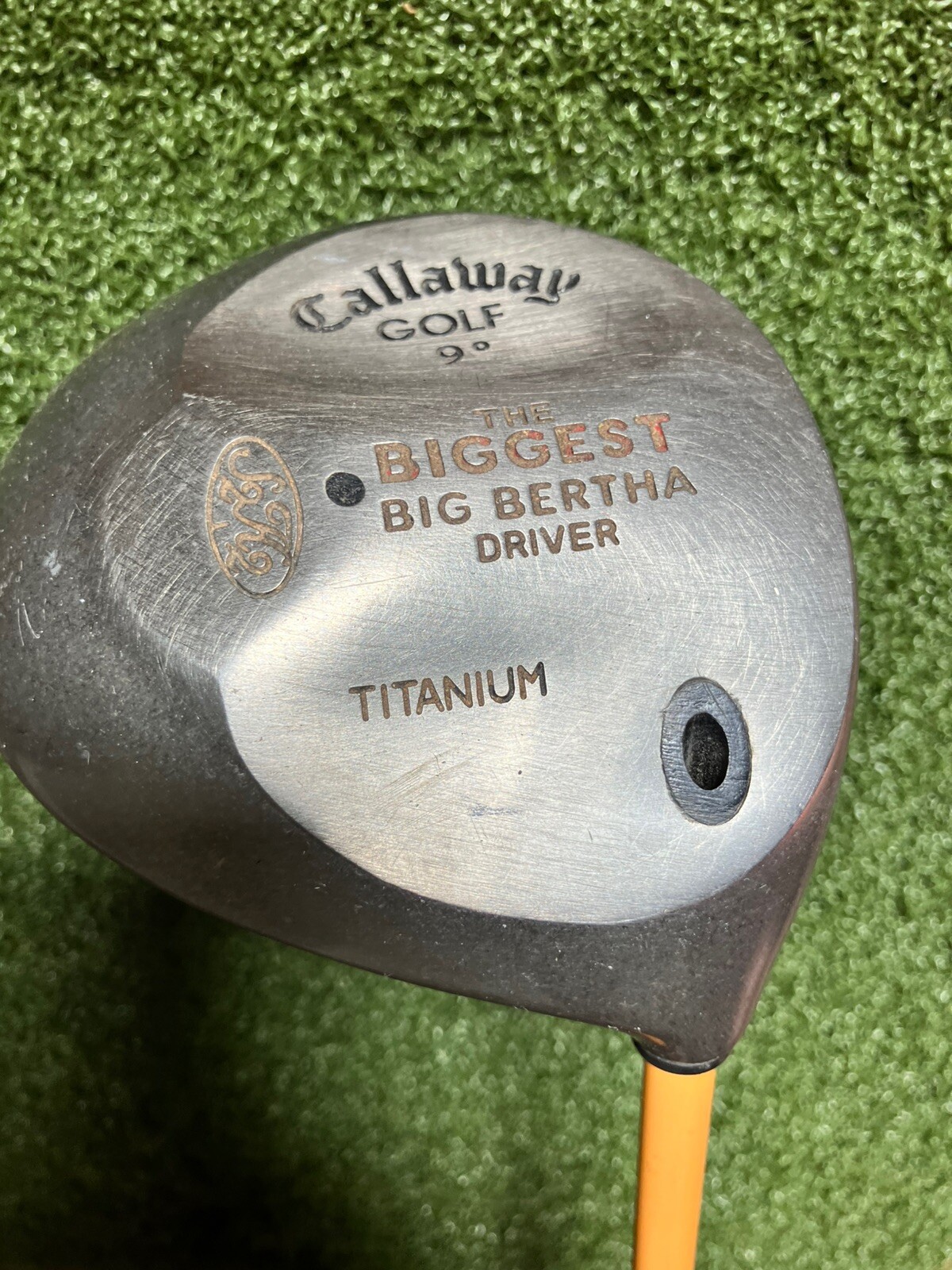 Callaway Big Bertha 9° Titanium Driver with ProForce 65 Gold S-Flex Shaft