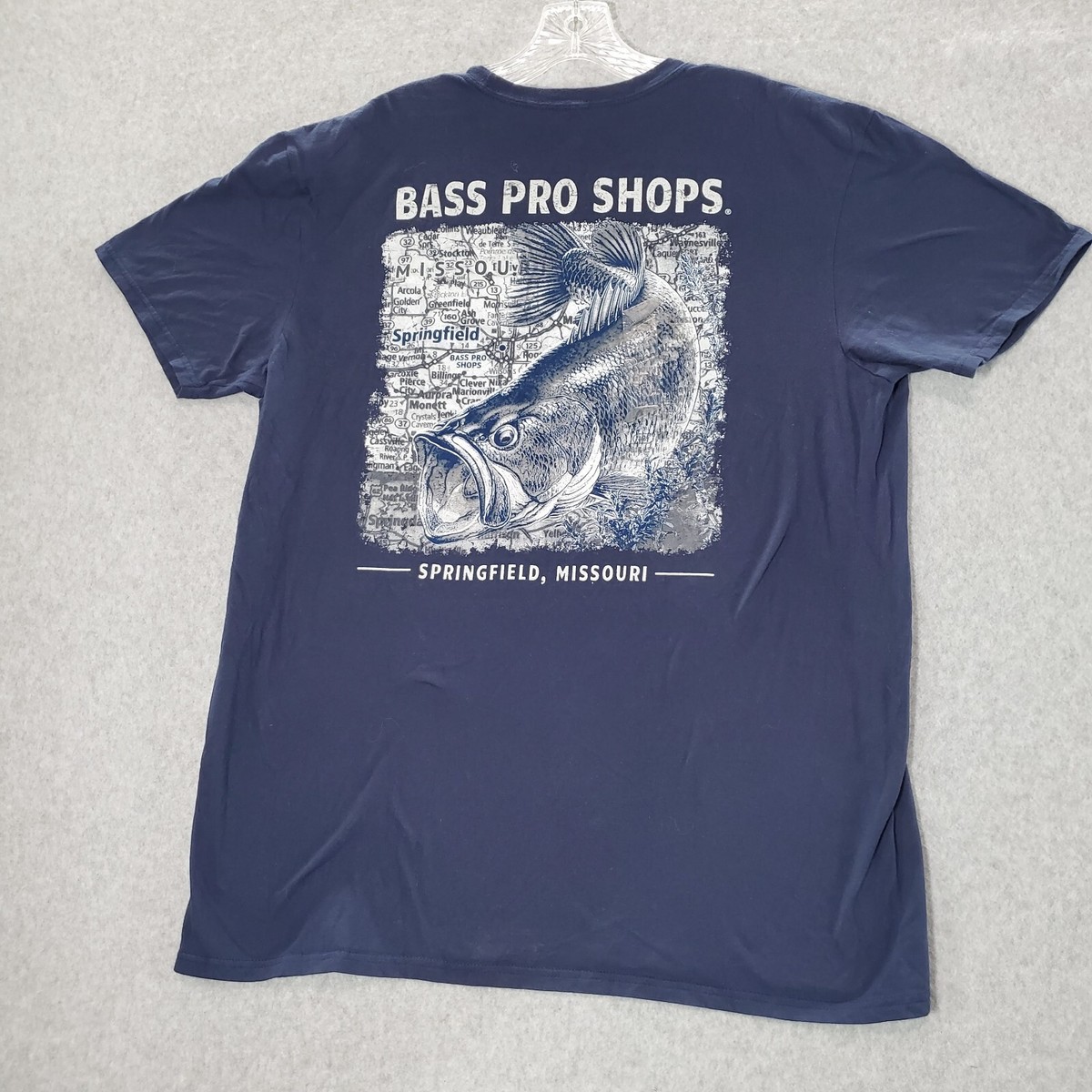 希少 BASS PRO SHOPS フィッシングシャツ M BASS PRO SHOPS フィッシングシャツ グリーン M（L） BASS PRO SHOPS