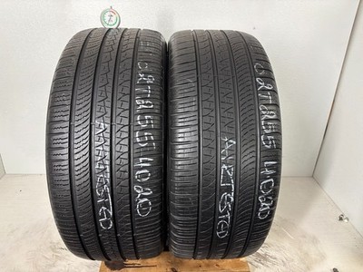 NO SHIPPING ONLY LOCAL PICK UP 2 Tires 255 40 20 Pirelli Scorpion Zero A/S
