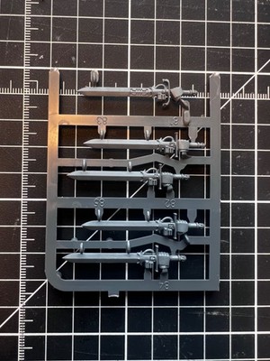 Warhammer 40k / Grey Knights Terminator Squad Force Swords