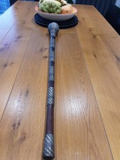 Fantastic Zulu War Period Zulu Chiefs Knobkerrie Almost Fully wireworked