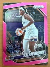 2025 Panini PRIZM WNBA PINK Kalani Brown #/175