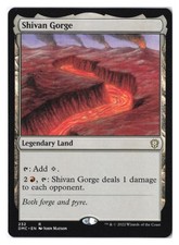 Shivan Gorge R Commander: Dominaria United 232 NM