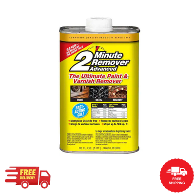 #ad Sunnyside 63432 2 Minute Advanced Remover Paint and Varnish Remover Gel $12.18