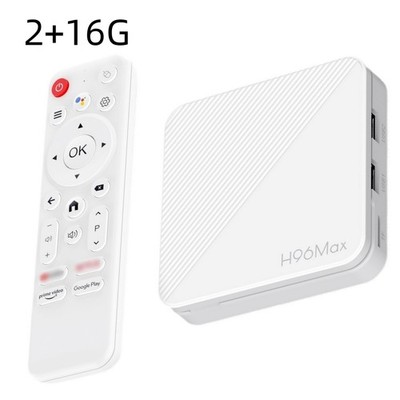 H96 MAX H313 Smart TV Box Android 14 ATV TV Box 4K@60fps 100M/LAN Wifi6 BT5.0