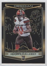 2018 Panini Obsidian Electric Etch Orange 36/50 Antonio Callaway #165 1m1a
