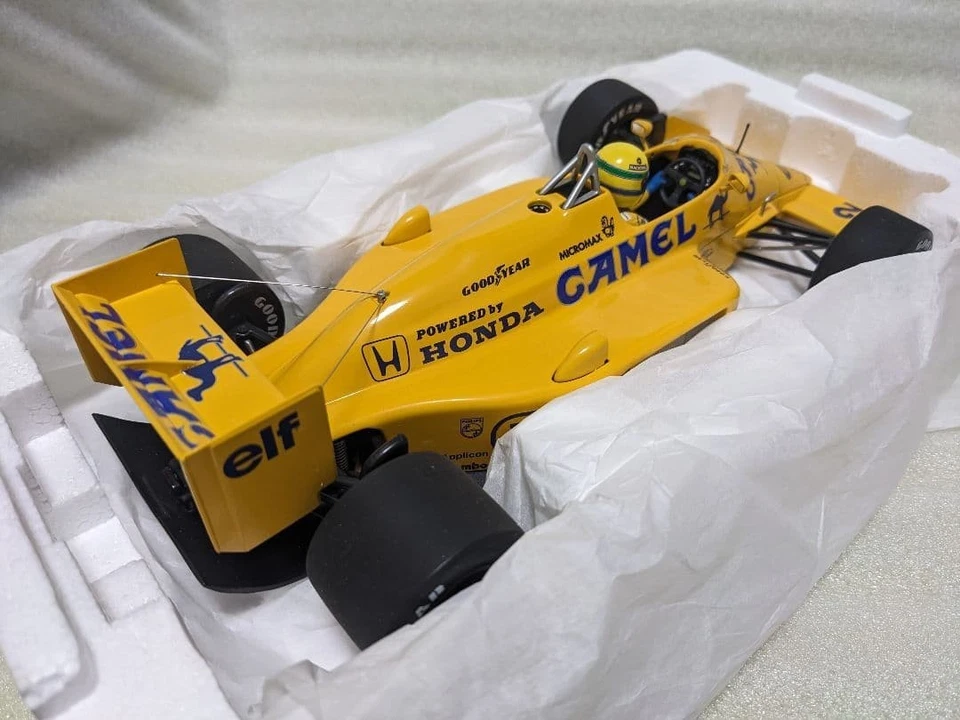 MINICHAMPS 1/18 Lotus Honda 99T Ayrton Senna 1987 Model Car - Image 4 of 4