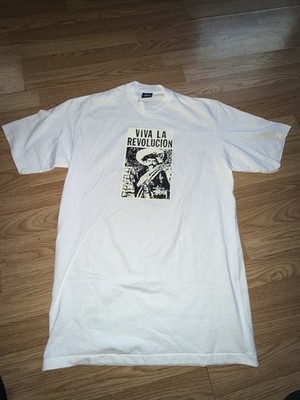 Vintage Stussy Viva La Revolucion Single Stitch Size Medium