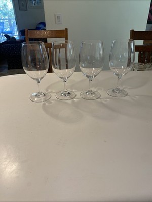 Riedel Crystal Vinum Bordeaux Cabernet Sauvignon Merlot Wine Glass 8  Set Of 4