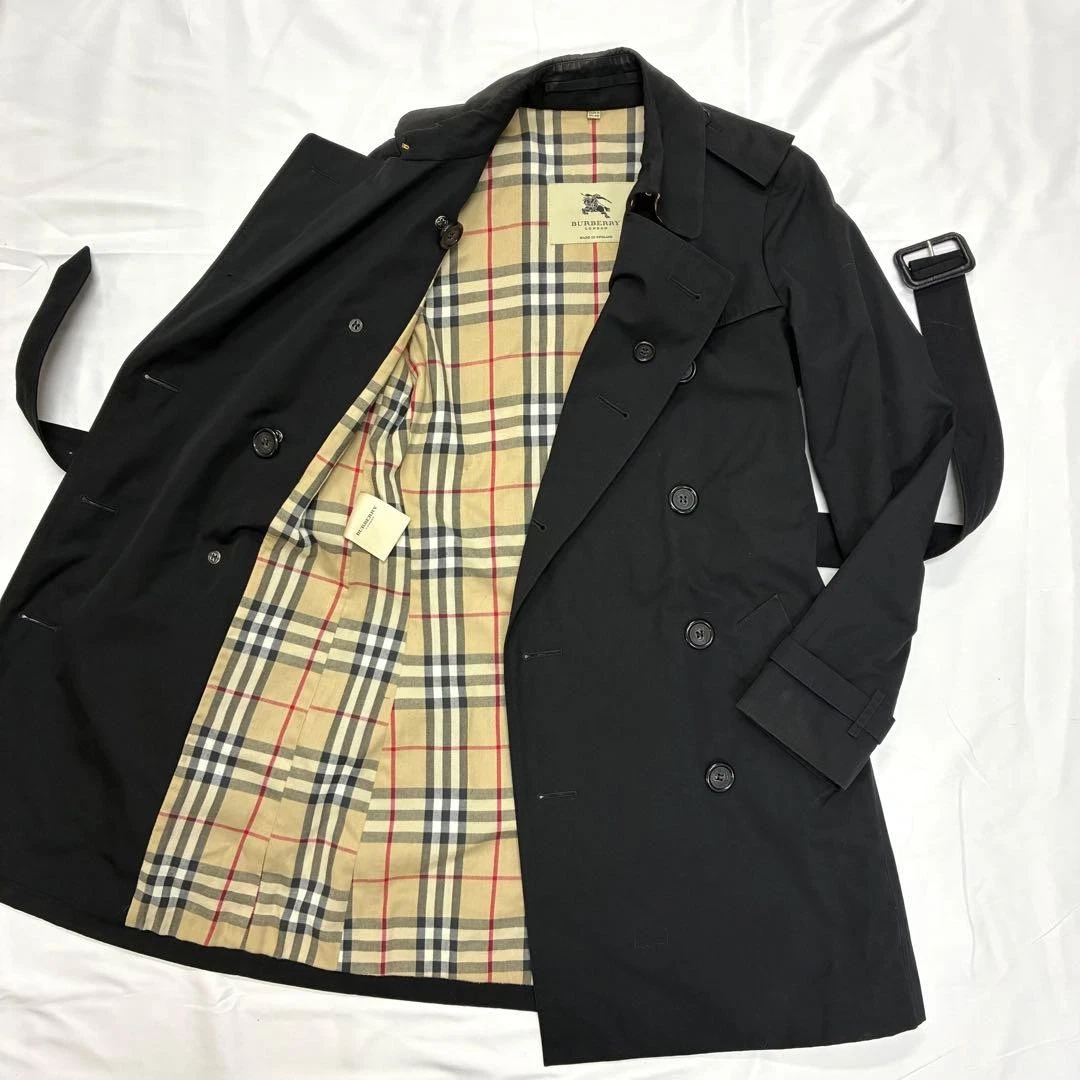 Burberry Black Trench Coats for Men for sale | eBay Burberry Black Trench Coats for Men for sale | eBay