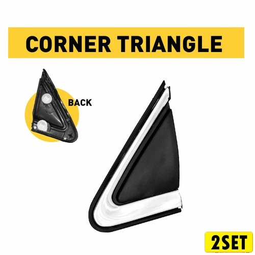 2Set Front Left Fender Trim /Mirror Finisher for 2013-2019 Nissan Sentra 96319-3