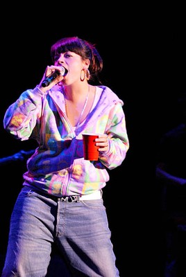 Lily Allen at Lily Allen Live in Concert Fillmore - April 2 2007 F- Old Photo 9