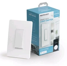 NEW Merkury Innovations Smart Dimmer Switch App & Touch Works W/ Google & Alexa