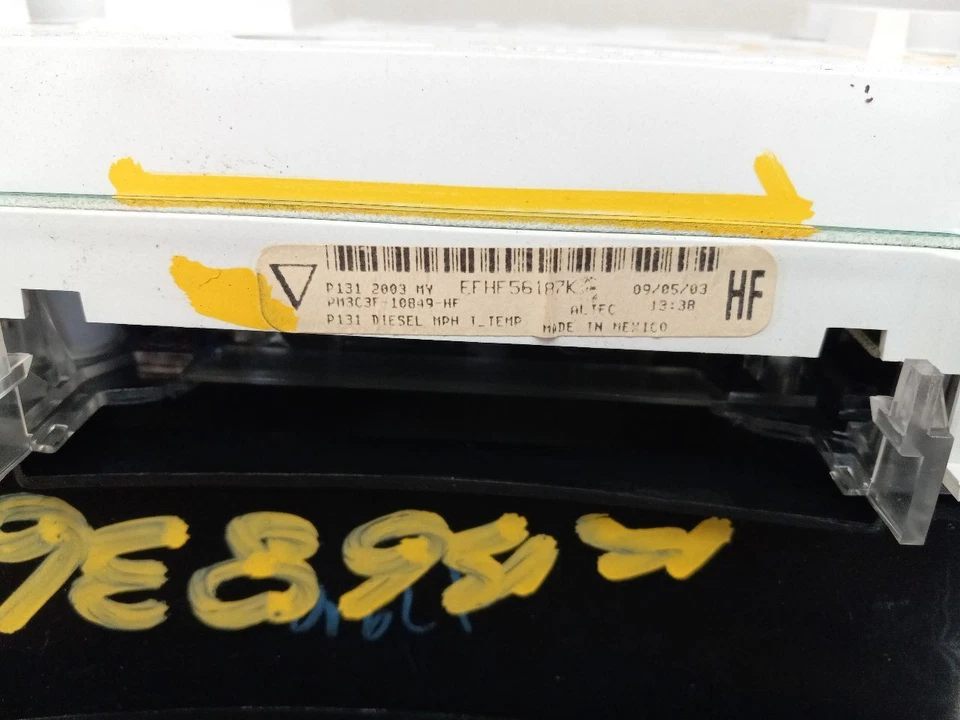 Speedometer Cluster MPH From 11/04/02 Fits 03 EXCURSION 411488 - Изображение 4 из 4