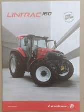 LINDNER LINTRAC 160 FIRST EDITION Traktoren Prospekt 10/2025 Bulldog Schlepper