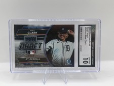 2023 Bowman Draft - Draft Night Max Clark #BDN-8 (RC) GEM MINT 10 Detroit Tigers