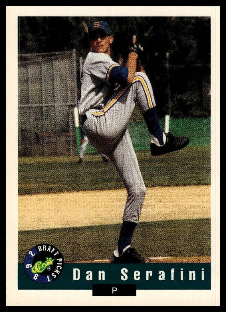 1992 Classic Draft Picks #20 Dan Serafini