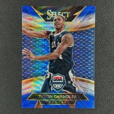 2014 Panini Select Courtside USA Tyson Chandler Blue and Silver Prizm SSP#Z