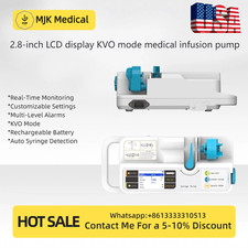 Portable Rechargeable Medical Syringe Pump with LCD Display & Real-Time Alarm