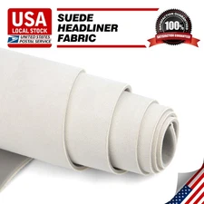 80" x 60" Headliner Fabric Auto Roof Lining DIY Replacement Repair Foam Backing