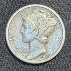1929 P Mercury Dime Silver Circulated Business Strike Uncertified