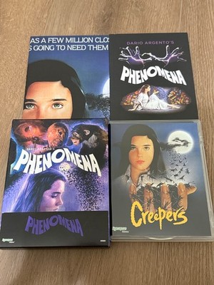 Phenomena Blu-ray Dario Argento Synapse Films Slipcover Limited Edition [NO 4K]
